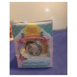 Precious Moments Home for the Holidays Glass Ornament