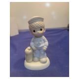Precious Moments Military Sailor Figurine