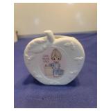 Precious Moments Teacher Apple Plaque