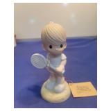 Precious Moments Tennis Player Figurine 