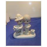 1988 Precious Moments Our First Christmas Together Figurine