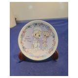 Precious Moments Love Beareth All Things Plate