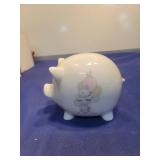 1985 Precious Moments Piggy Bank