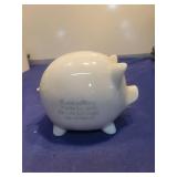 1985 Precious Moments Piggy Bank