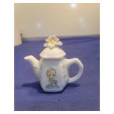 Precious Moments Christmas Teapot Ornament