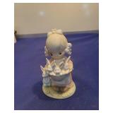 Homco Girl with Bunnies Figurine #1444