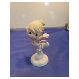 Precious Moments Walk Run Empower Figurine 2005