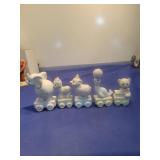 Precious Moments Animal Train Set