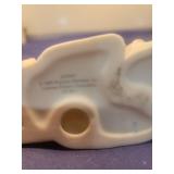 Precious Moments White Porcelain Figurine - Child with Books