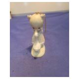 Precious Moments Porcelain Figurine with Dog