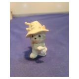 Precious Moments White Puppy Figurine