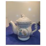 Precious Moments Happy Holly Days Teapot
