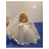 Madame Alexander Bride Doll in White Lace Gown