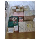65 empty boxes Precious Moments Enesco Figurine Collection Lot
