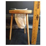 Wooden Coffee Filter Stand with Green Surface from Costa Rica