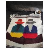Ecuadorian Wool Folk Art Shoulder Bag by Tejidos Santillan