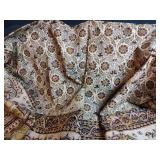 Traditional Indian Kalamkari Cotton Textile, 52x52, Made in India