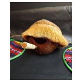 Guatamala and El Salvador Folk Art Collection, Coconut Bird House and More