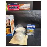 Power Chopper XL,  Cheese Grater, Baking Cups and Matches