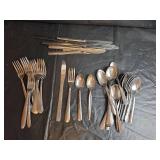 Stainless Steel Mixed Flatware Set- 43 Pieces