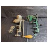 Universal Grinder & Goodell-Pratt Apple Peeler