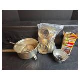 Kerr Regular Mouth Canning Jar Lids, Aluminum Funnel, Food Mill, and Large Mouth Canning Jar Lids