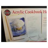 Norpro Acrylic Cookbook Holder Stand NEW