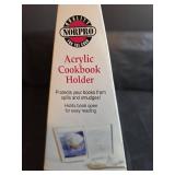 Norpro Acrylic Cookbook Holder Stand NEW
