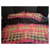 11 - Handmade Raffia Flower Placemats