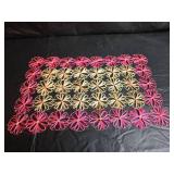 11 - Handmade Raffia Flower Placemats