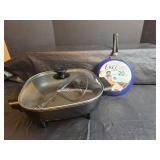 Rival Electric Skillet with Glass Lid and New Small Skillet