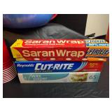 Holiday Bowl Collection Set with Woven Plate Holders, and Papergoods