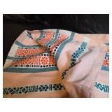 Southwestern Pattern Linen Tablecloth