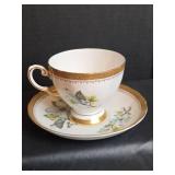 Hand Painted Japanese Porcelain Tea Sets and 2 Plates