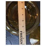 Depression Glass Collection - Amber Compote and Pink Dishes