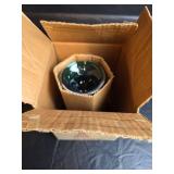 Indiana Glass Blue Carnival Wedding Bowl with Lid