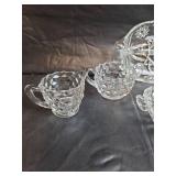 Vintage Cut Glass Serving Dishes