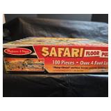 Melissa & Doug Safari Floor Puzzle - 100 Pieces