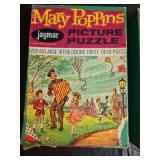 1964 Mary Poppins Jaymar Picture Puzzles Disney