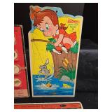 1950s Whitman Picture Word & Bible Puzzle Collection