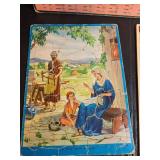 1950s Whitman Picture Word & Bible Puzzle Collection