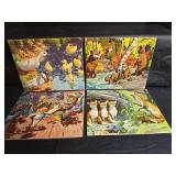 1952 Sifo Co. Animal Puzzle Set