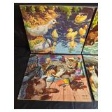 1952 Sifo Co. Animal Puzzle Set