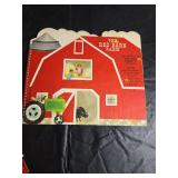 Vintage Red Barn Farm Pop-Up Play Set