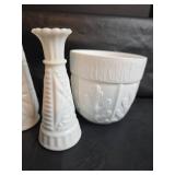 Milk Glass Bud Vase Collection