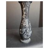 Vintage Haeger Vase, Handcrafted Vase, Brass Vase and More