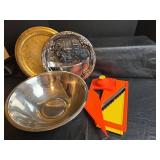 Large Mixing, Bourne Slicer, and Metal Trays