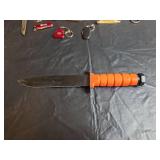 Mixed Pocket Knife Collection with Combat Knife