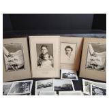 Vintage 1950s Family Photo Collection with Post Cards