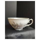 Vintage Wintering Bavarian China Made in Germany, Porcelain Rose Pattern Tea Set